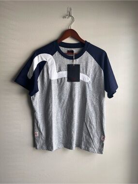 Palace x Evisu Seagull Raglan T-shirt Mens Medium